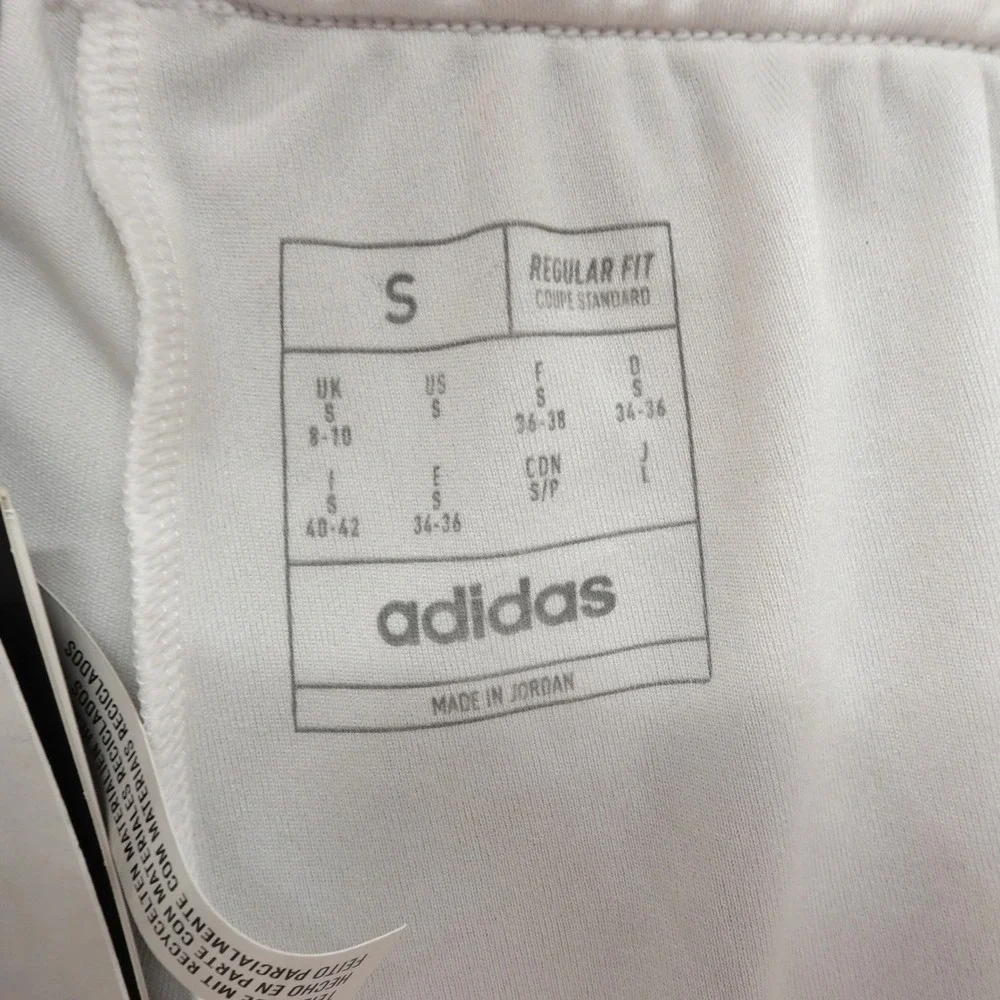 Adidas Tiro 23 Womens Small Soccer Shorts White Black Athletic NEW